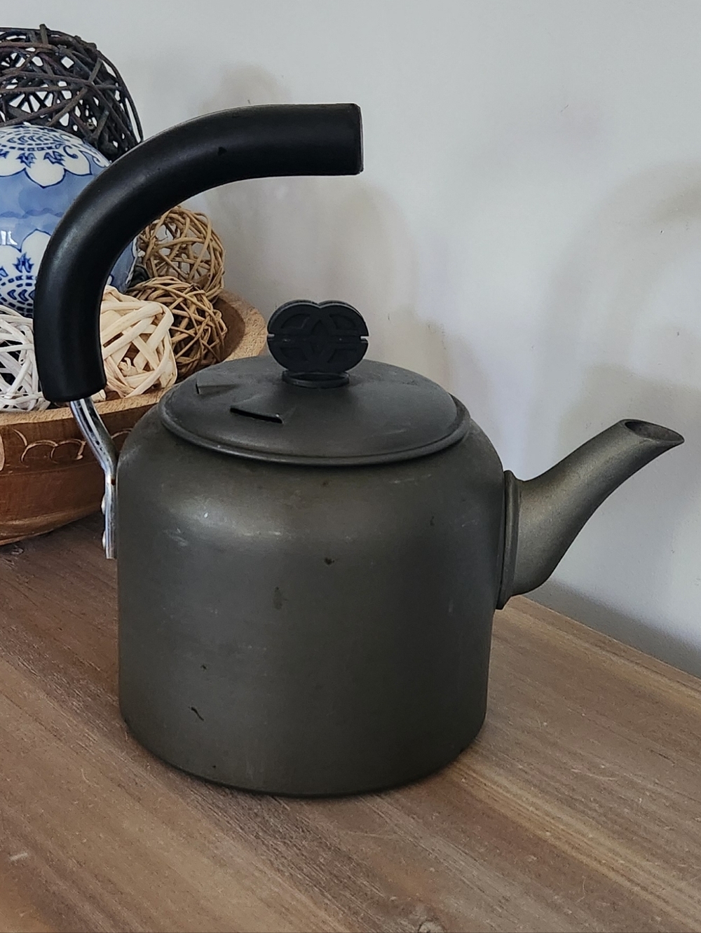 Vintage Calphalon Hard Anodized Tea Kettle - Made in Ireland / USA Farmhouse
